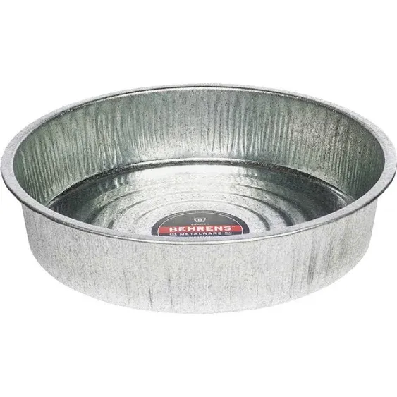 Behrens 3 Gallon Galvanized Utility Pan