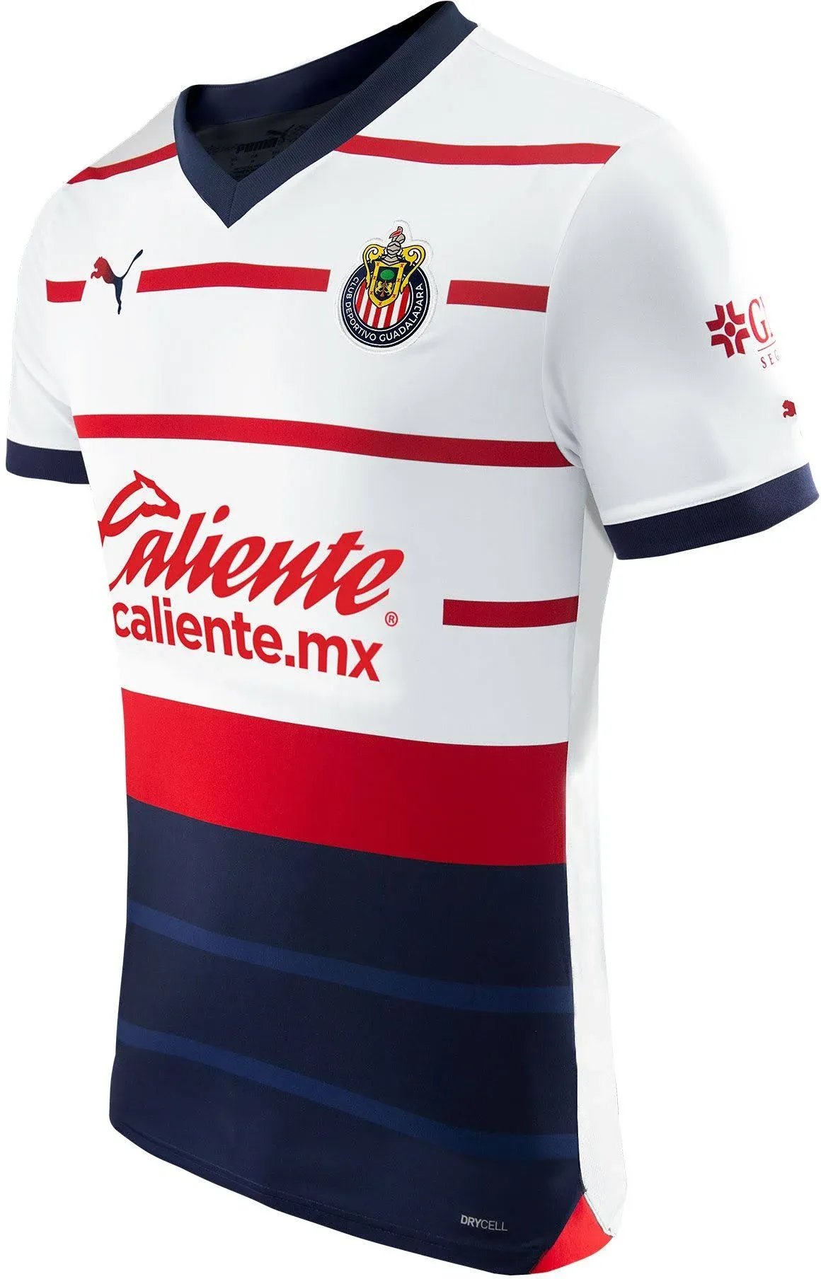 PUMA Men's Chivas De Guadalajara 2023/24 Away Jersey White/Red