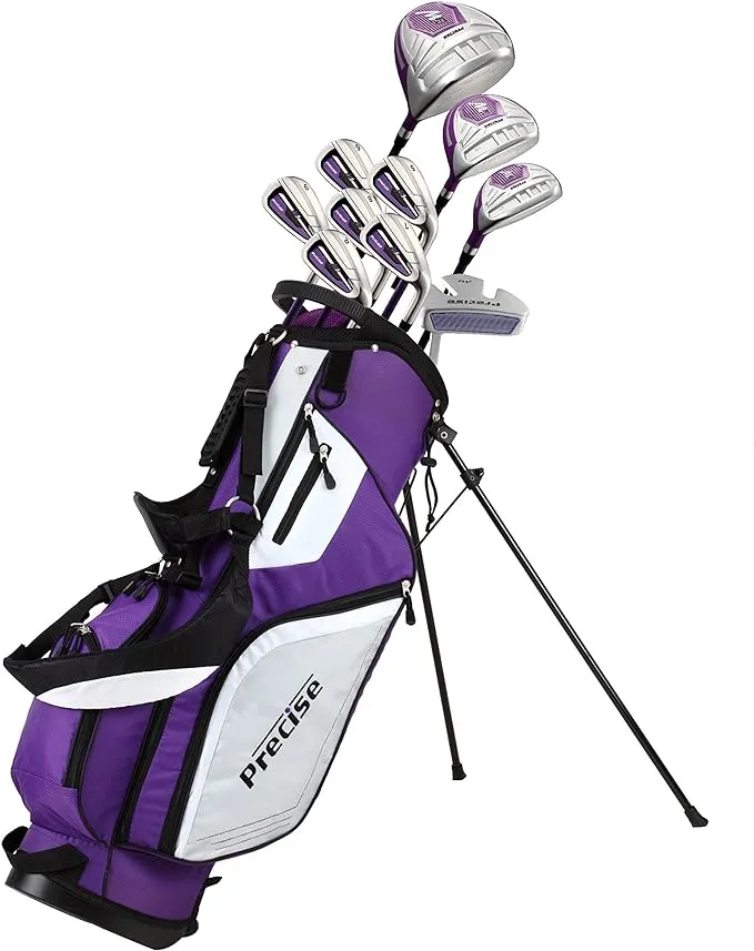 Top Line Ladies Purple Left Handed M5 Golf Club Set 