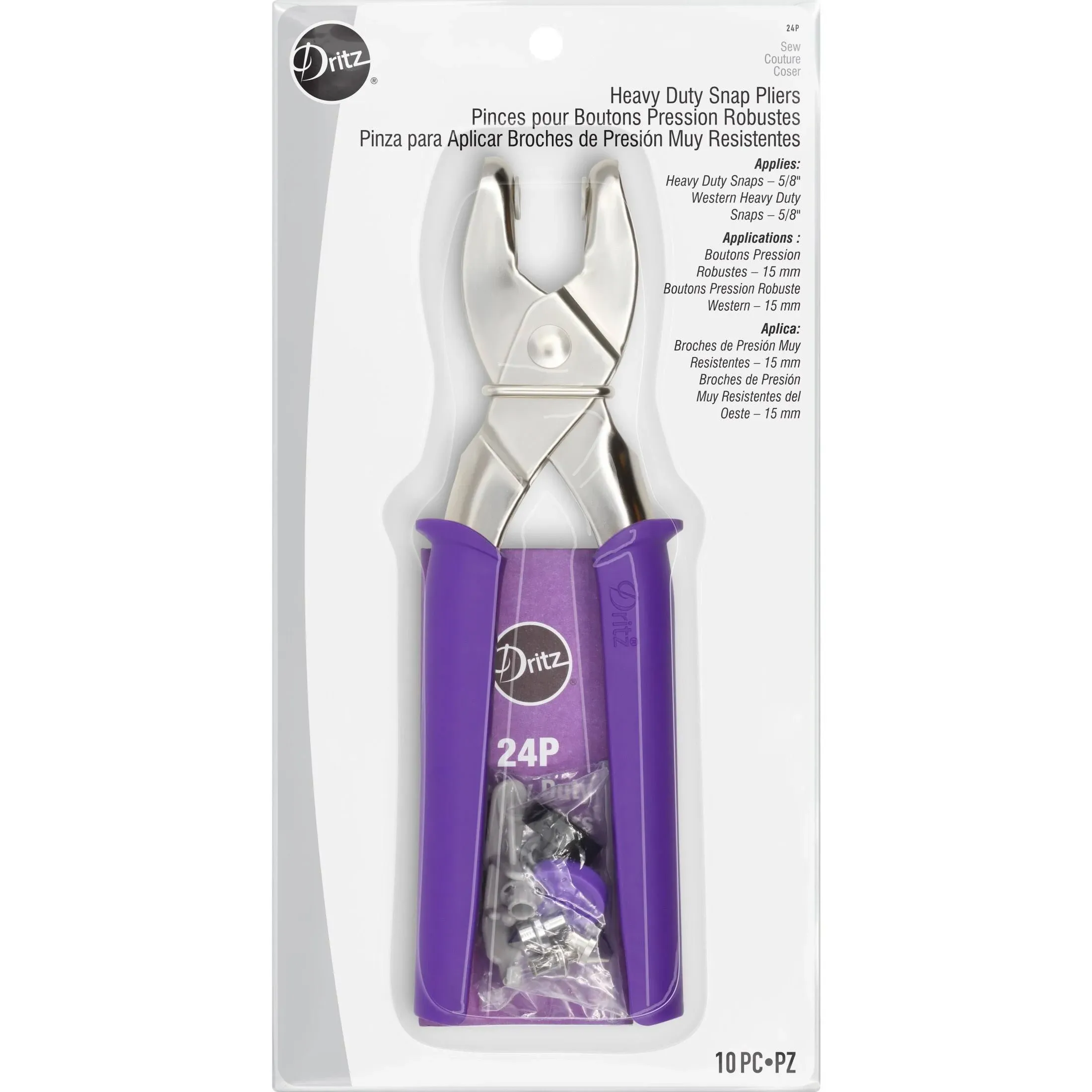 Dritz Heavy Duty Snap Pliers