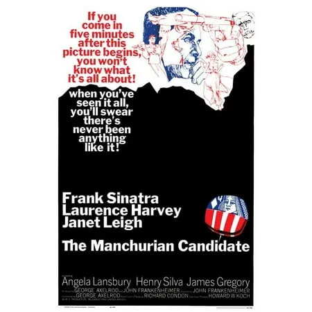 The Manchurian Candidate - movie POSTER (Style A) (11 x 17 ) (1962)