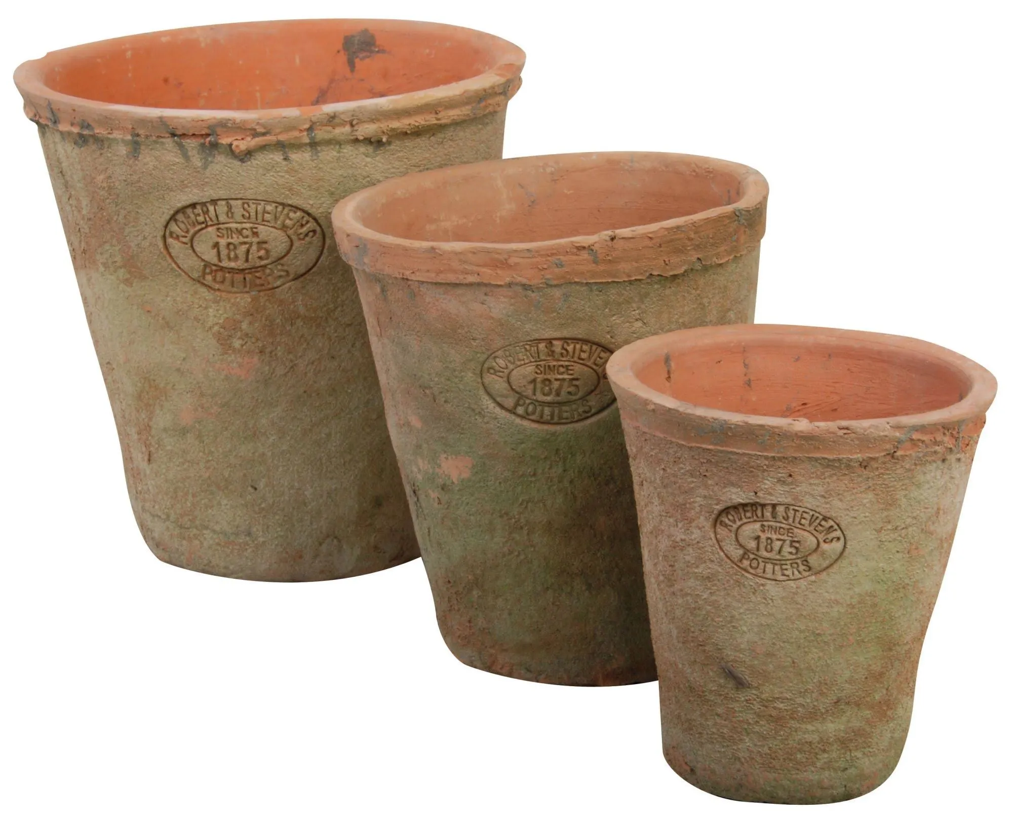 Aged Terracotta Pots (Large)