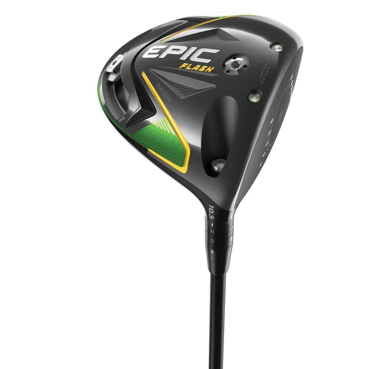 CALLAWAY EPIC FLASH SZ DRIVER 9° GRAPHITE 5.5 PROJECT X EVENFLOW GREEN 55 GRAPHITE