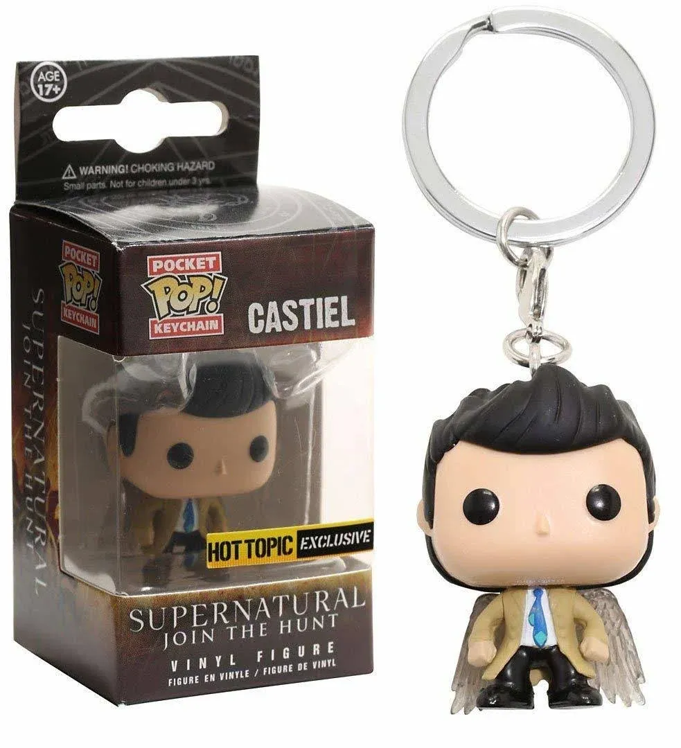 Funko Supernatural Pocket POP! Television Castiel Keychain