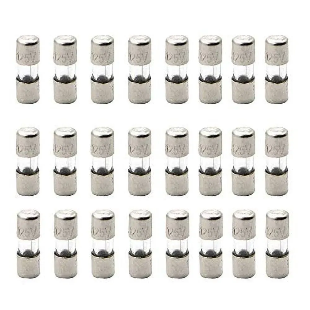 25 Pack Christmas Mini Light Fuses 3 Amp 125v 3.6x10mm Replacement Fuse For Le