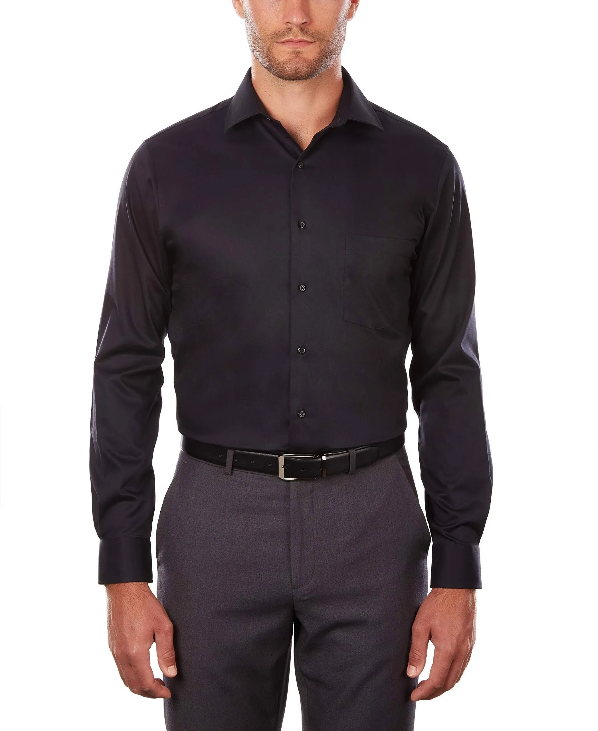 Van Heusen Men's Regular Fit Flex Collar Stretch Dress Shirt