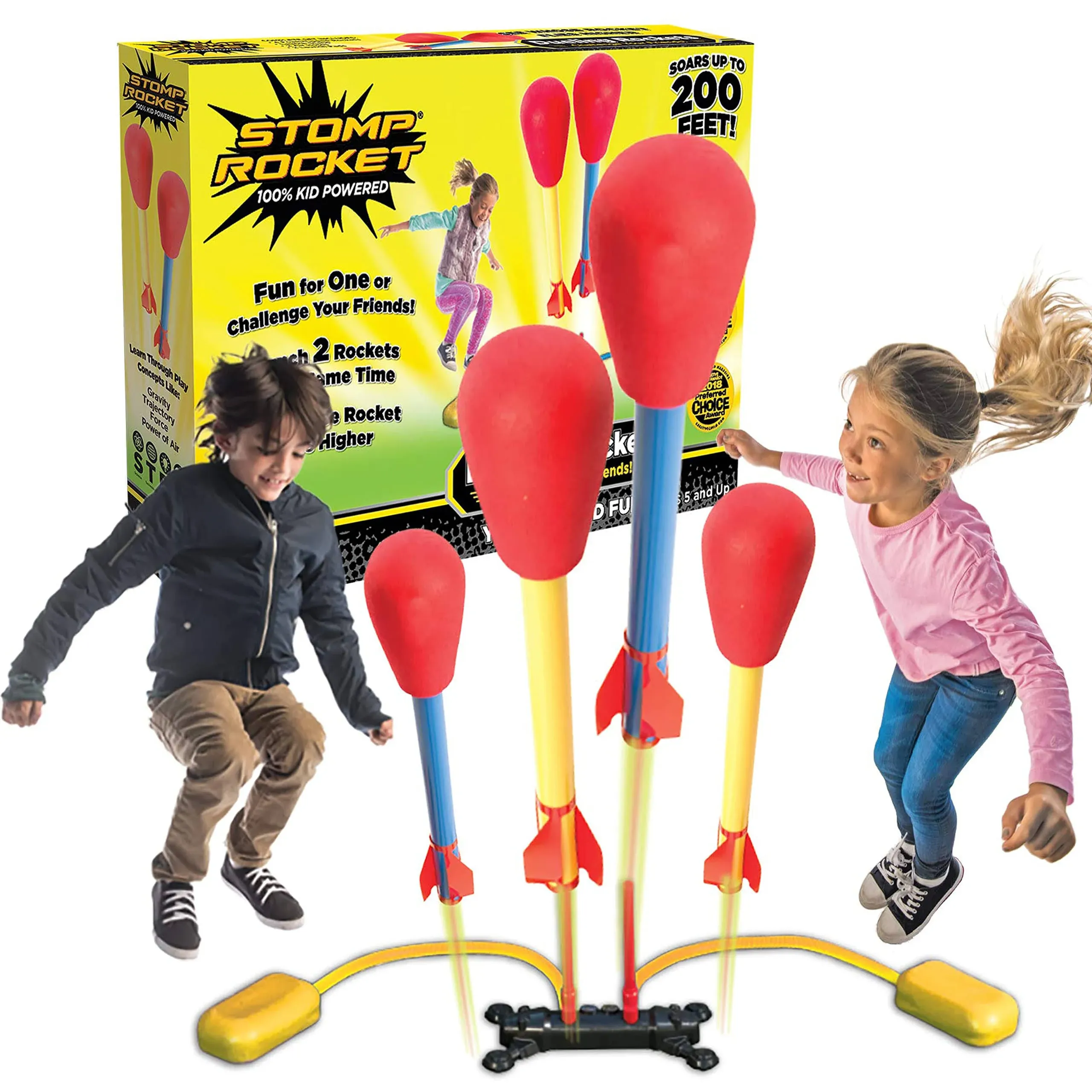 Stomp Rocket Dueling Rocket Kit | Bed Bath & Beyond