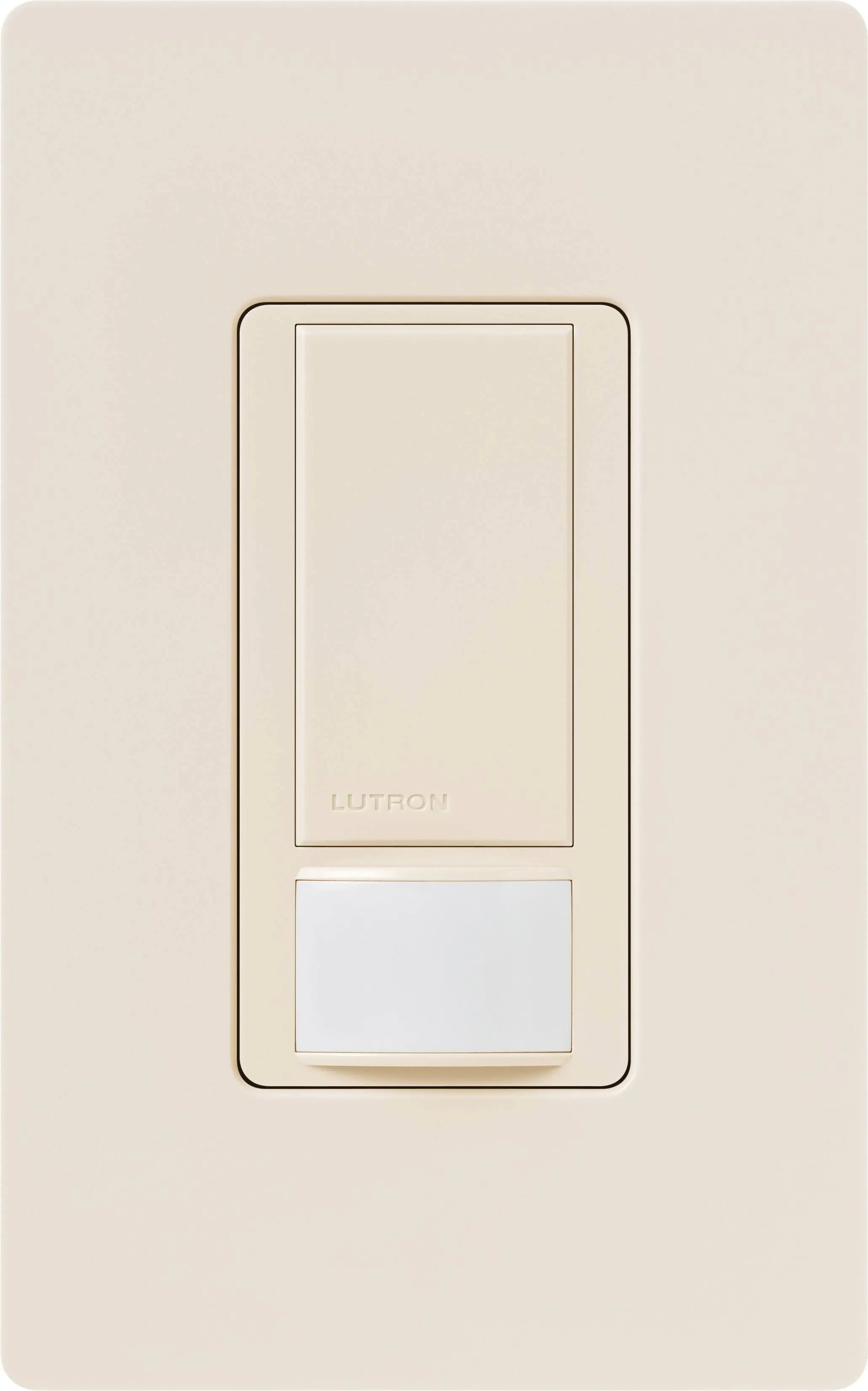 Lutron MS-OPS2-LA Maestro Occupancy Sensor Switch - Single-Pole - Light Almond