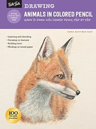 Debra Kauffman Yaun Drawing: Animals in Colored Pencil (Paperback) (UK IMPORT)