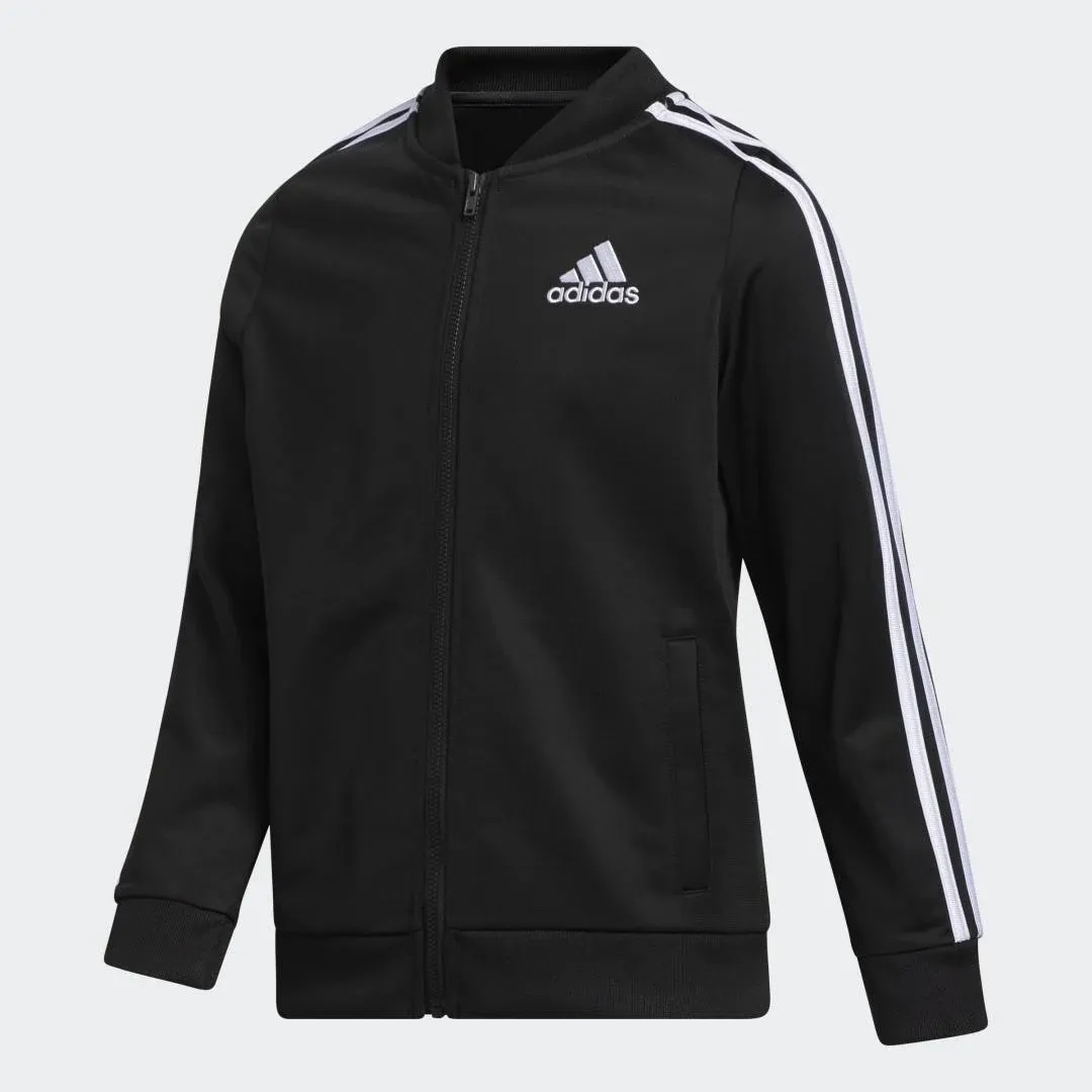 Adidas Girls' Tricot Bomber Jacket - Black