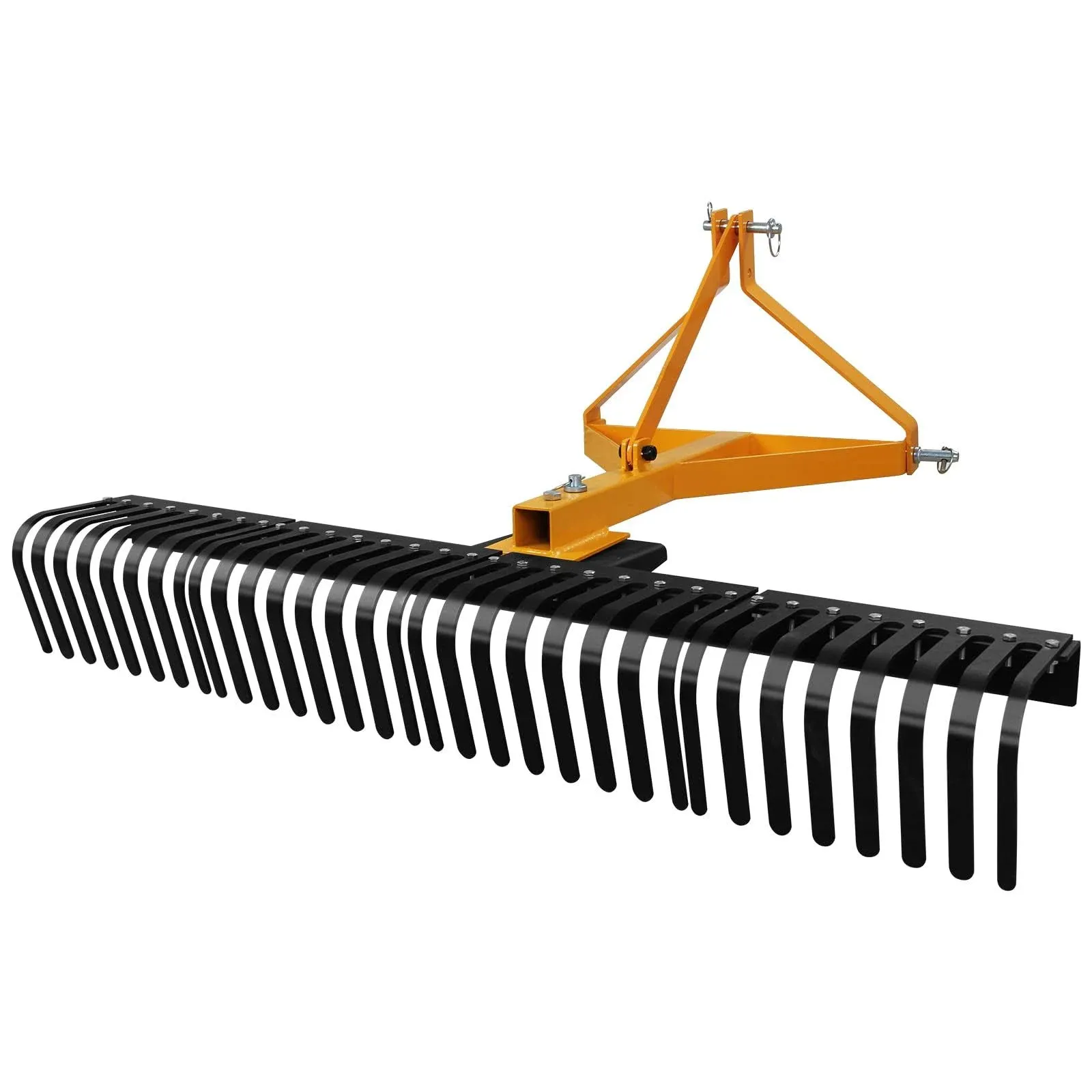 CHEINAUTO 3 Point-Attach 5 FT Landscape Rock Rake