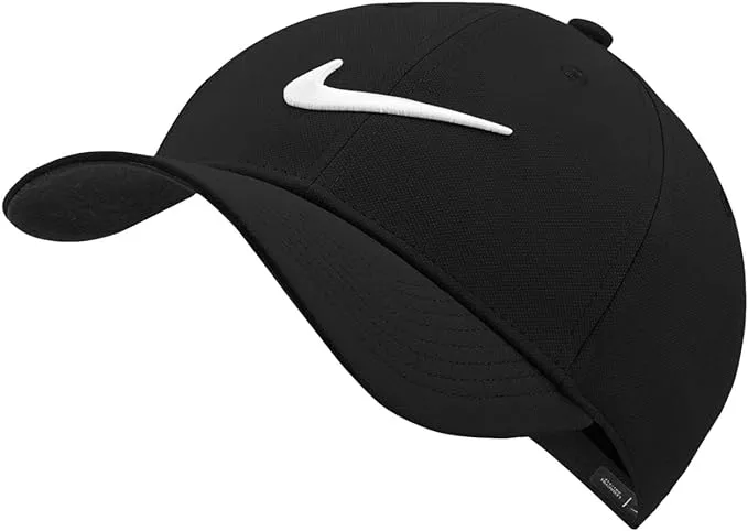 Nike Golf Mens Dri-Fit Club Structured Swoosh Golf Hat Adjustable COLOR: Navy