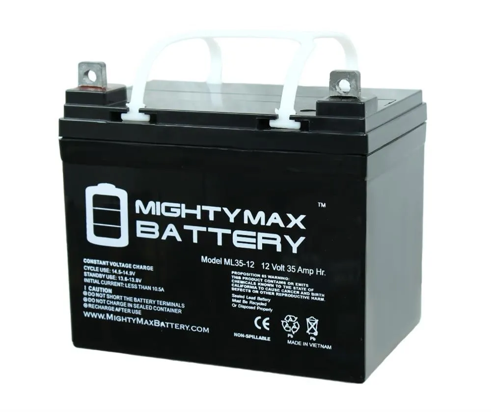 Mighty Max Battery 12V 35AH SLA Battery Replacement