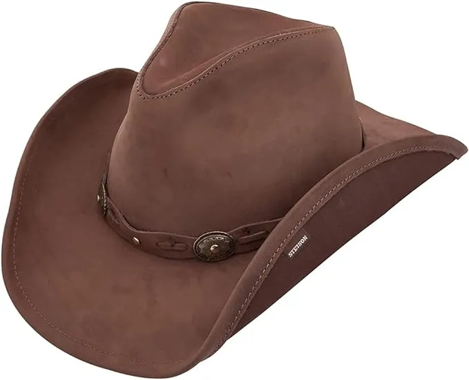 Stetson Roxbury Shapeable Leather Cowboy Western Hat