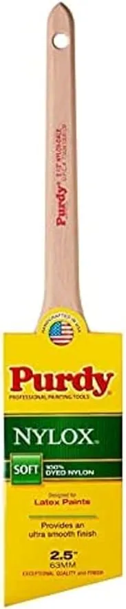 2-1/2" Purdy 144080225 Nylox Dale Angled Sash Paint Brush, Tynex Nylon