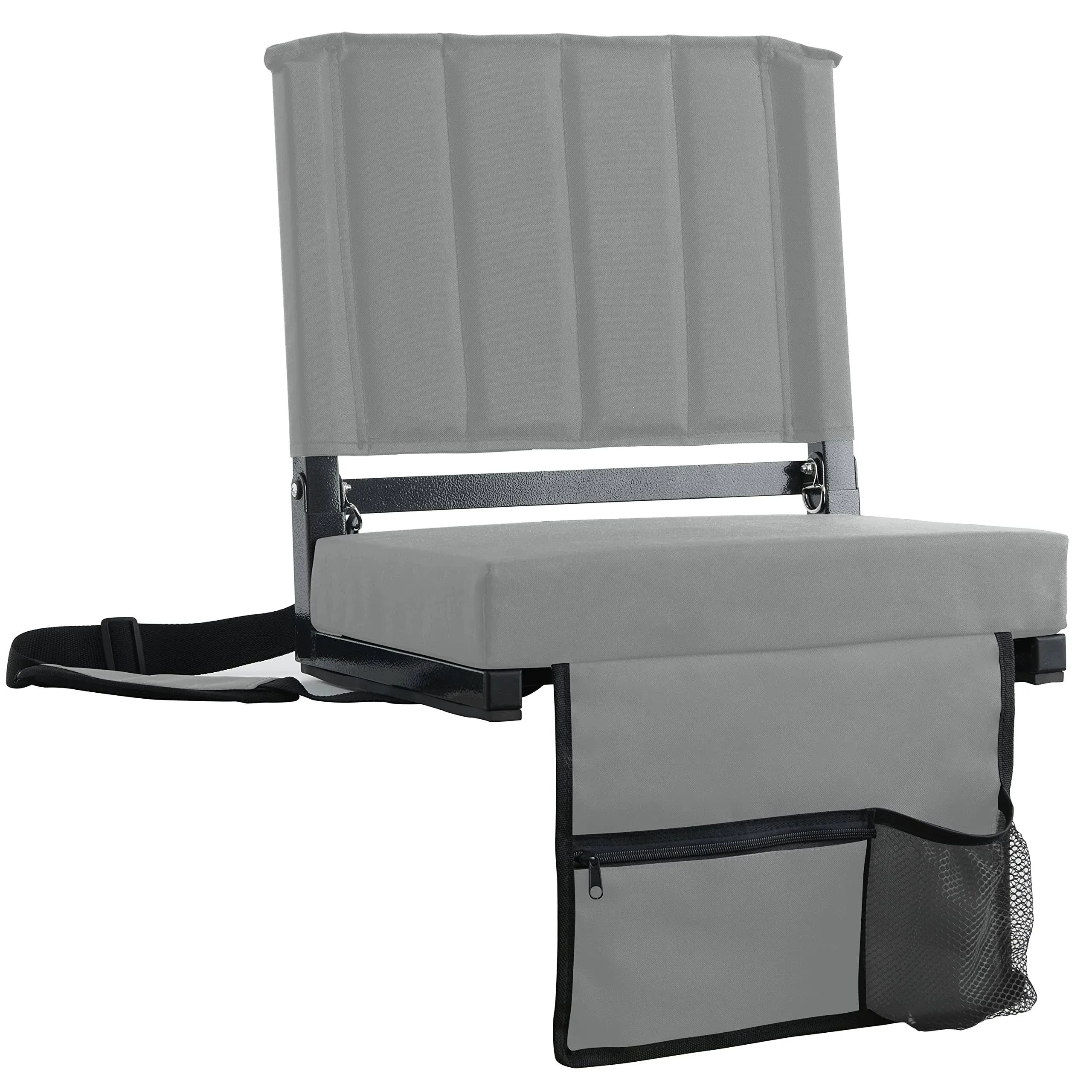 SPORT BEATS Stadium Seat for Bleachers with Back Support and Wide Padded Cush...