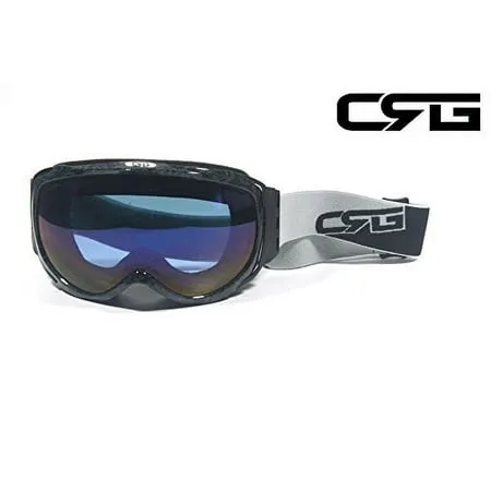 CRG Sports Ski Goggles Anti Fog Double Lens Snow Goggles UV Protection Snowboard Goggles for Men Women Adults Youths