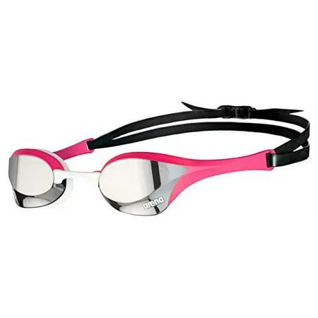 Arena Unisex Cobra Ultra Swipe Racing Swim Goggles for Men & Women Anti-Fog Technology Dual Strap, Mirror/Non-Mirror Lens