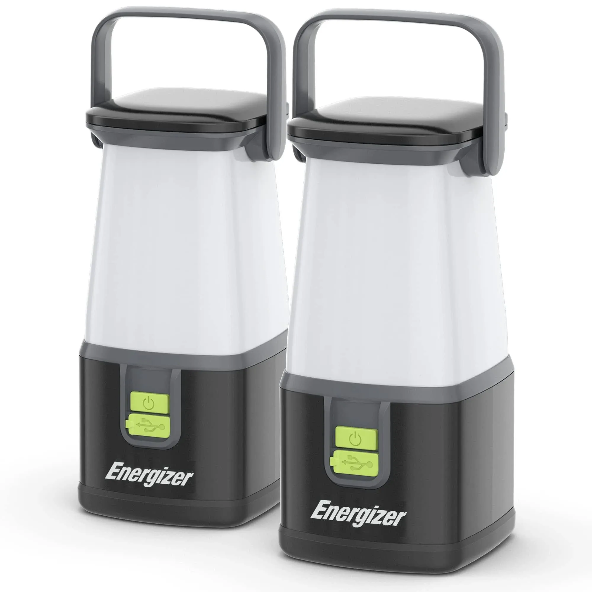 Energizer LED Camping Lantern 360 Pro (2-Pack), Ipx4 Water Resistant Tent Light ...