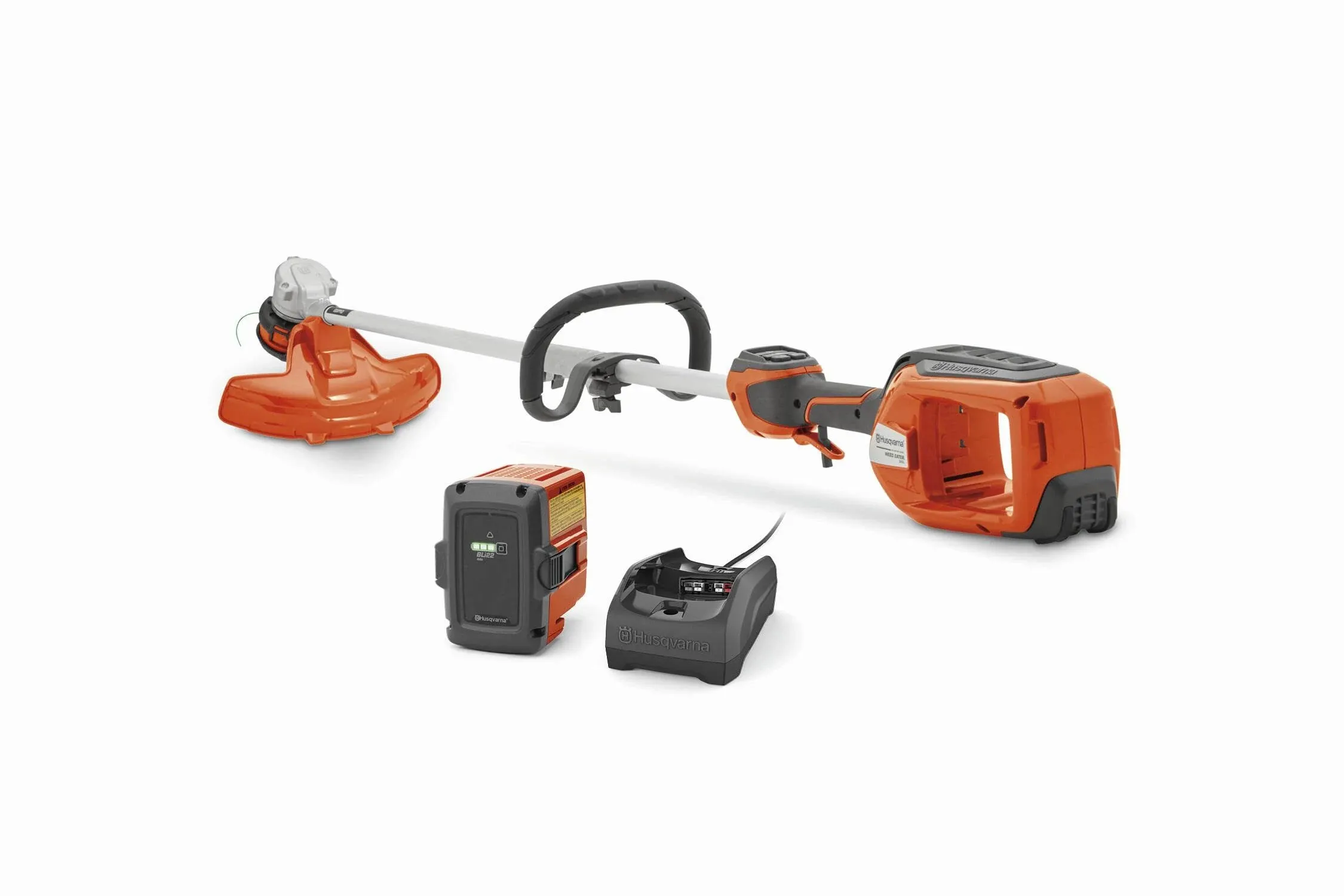 Husqvarna 320iL 40-volt 4 Ah Cordless String Trimmer with Battery and Charger Included