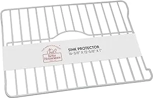 Better Houseware Medium White Sink Protector Grid