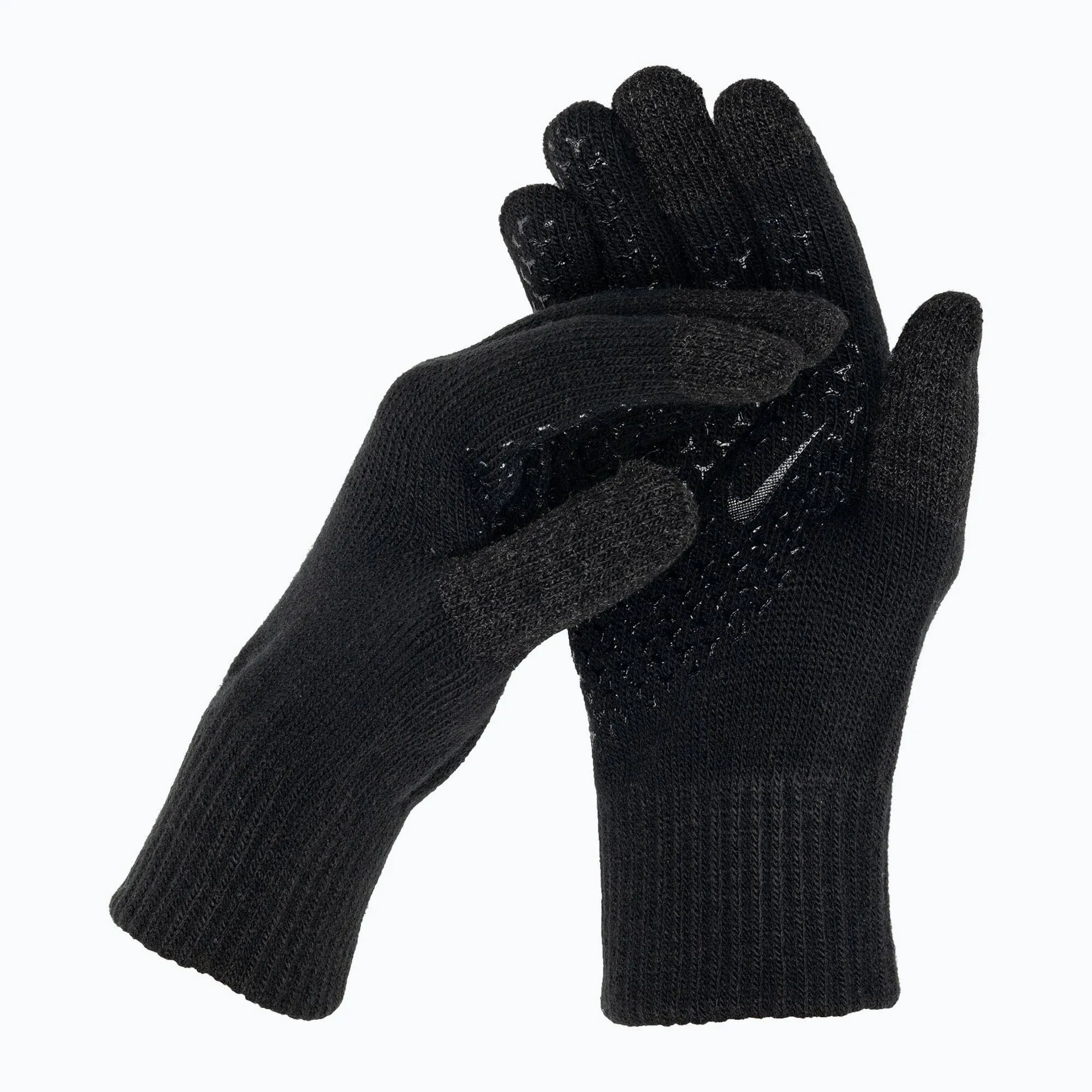 Nike Knitted Tech and Grip 2.0 Gloves Black - L-XL