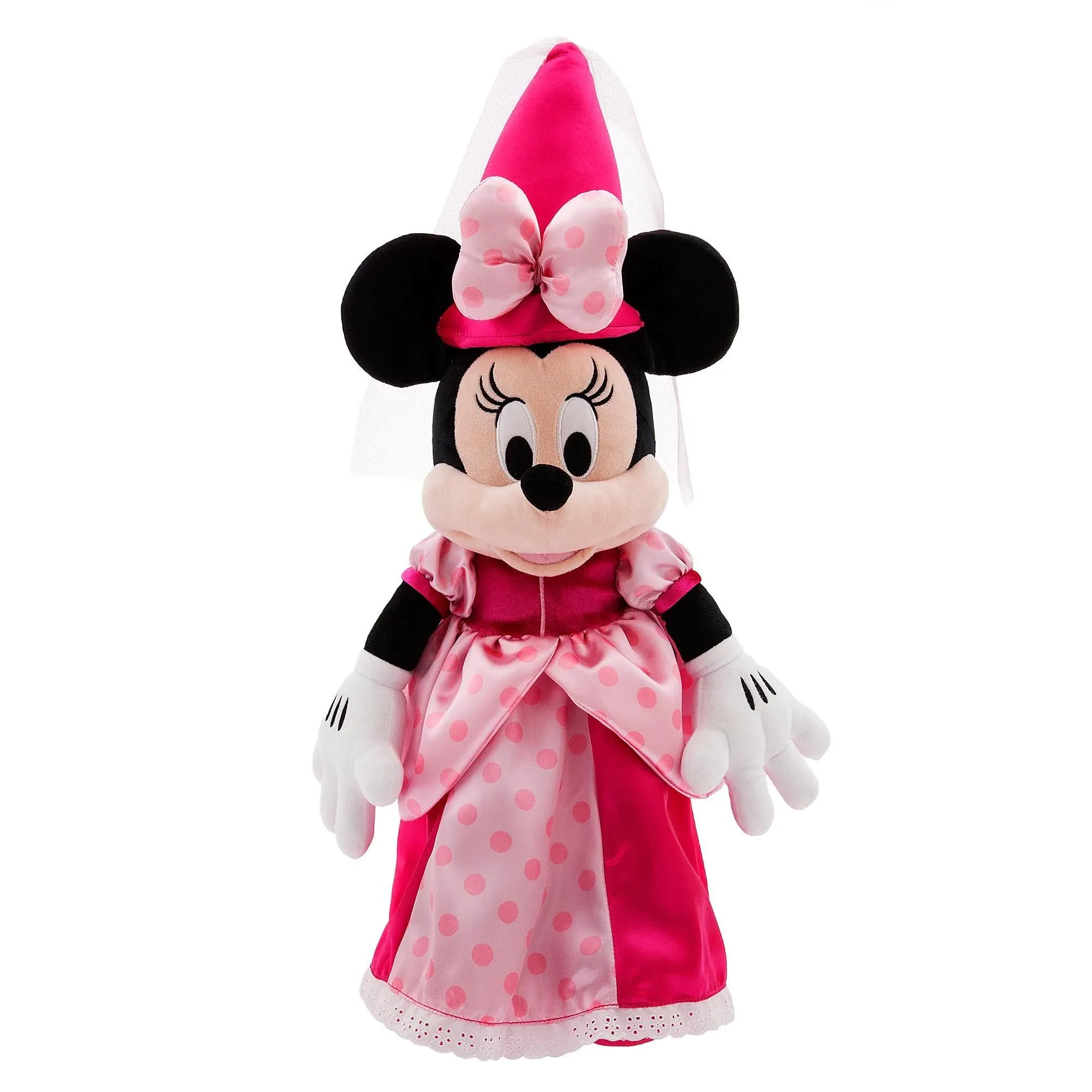 Disney Store Official Princess Collection: Medium 23-Inch Minnie Mouse Plush - Soft, Huggable & Authentic Toy for Fans & Kids