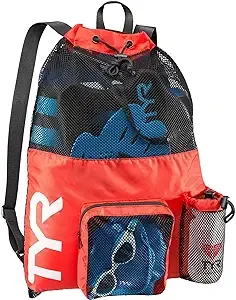 TYR Big Mesh Mummy Backpack - Red