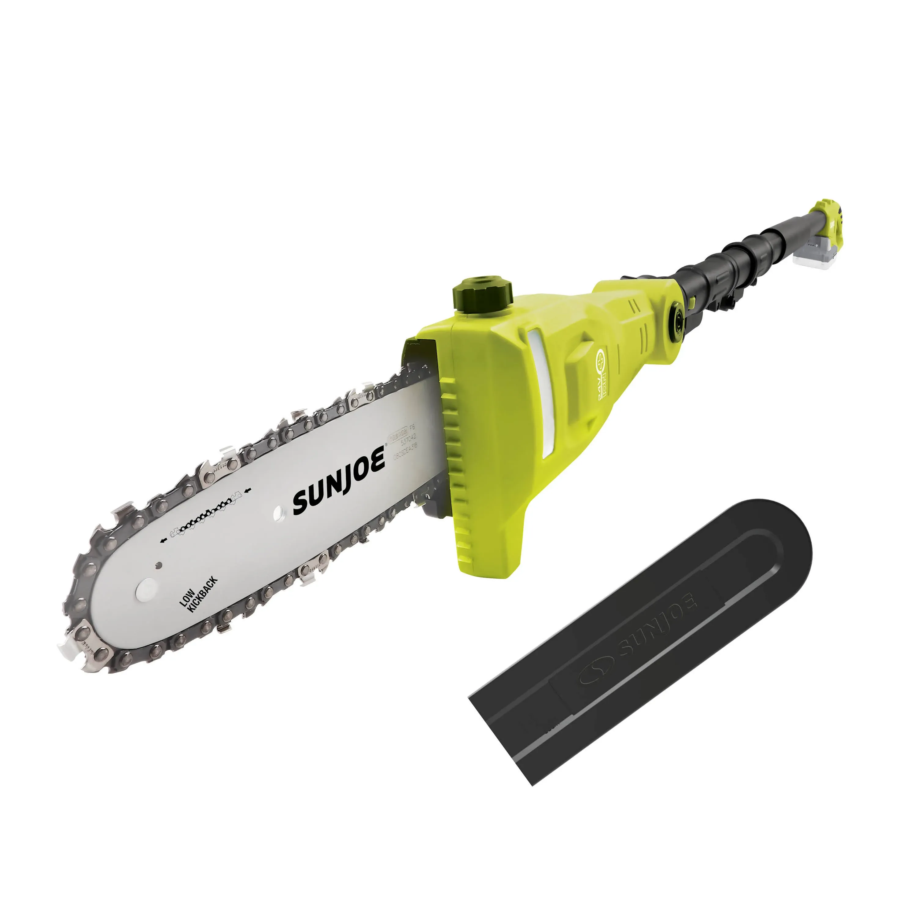 Sun Joe 24v-ps8-lte Cordless Telescoping Pole Chainsaw | 24-Volt | 8-Inch | 2-Ah