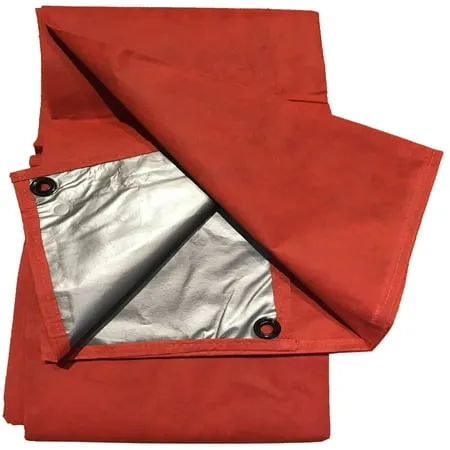 Moose Supply All Weather Picnic Tarp  Red  5  x 7