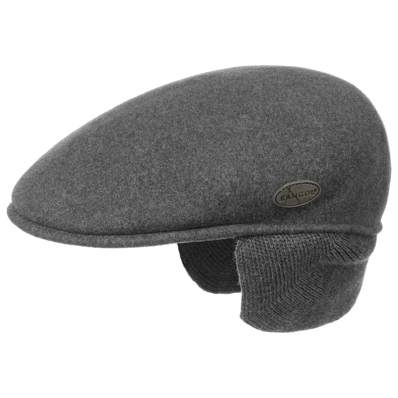 Kangol Men's Wool 504 Earflap Cap