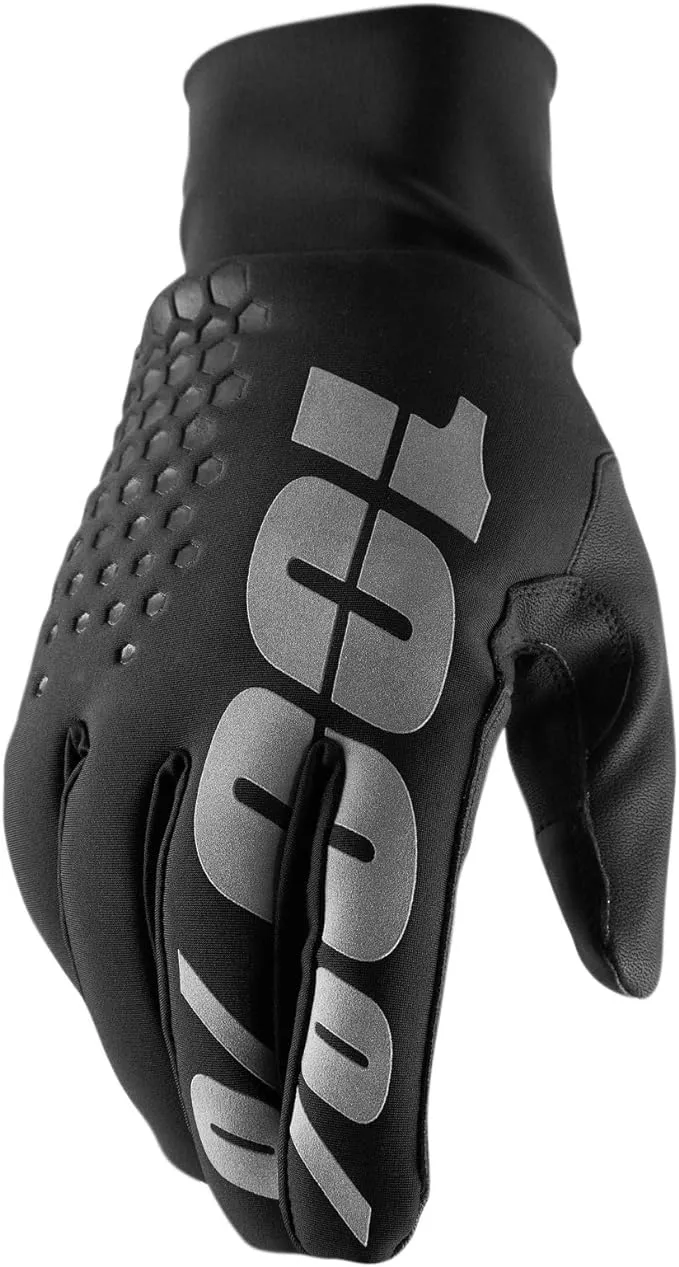 100% Hydromatic Brisker Gloves - Black