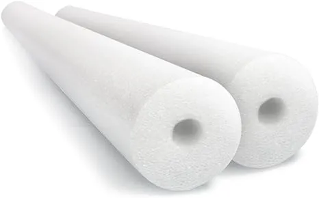 2 Pack Oodles Monster 55 inch x 3.5 inch Jumbo Swimming Pool Noodle Foam Multi-Purpose White