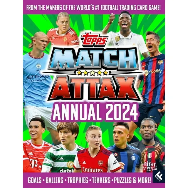 Match Attax Annual 2024 (Hardcover)