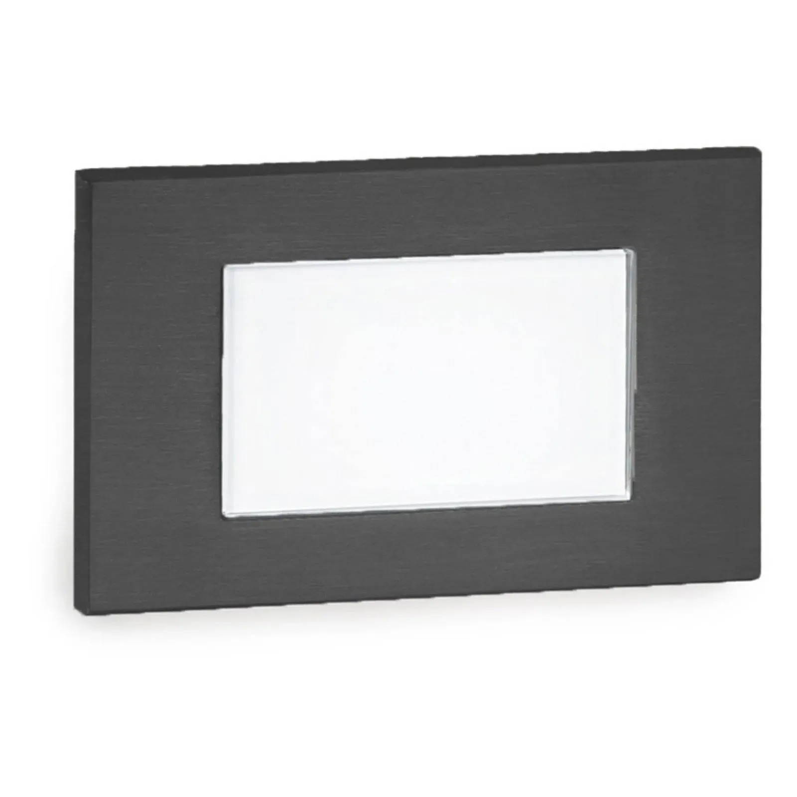 WAC Lighting Diffused LED Step and Wall Light - Color: Black - WL-LED130-C-BK