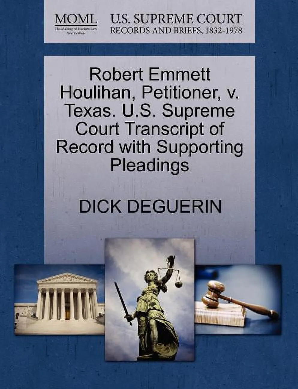 Robert Emmett Houlihan, Petitioner, V. Texas. U.S. Supreme Court Transcript of Record with Supporting Pleadings