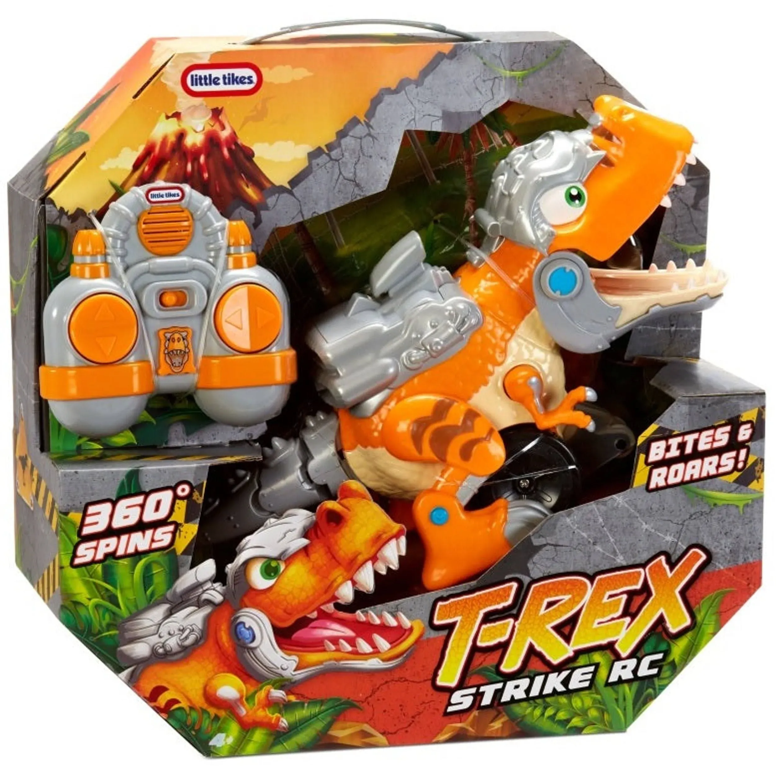 Little Tikes T-Rex Strike RC Remote Control Chompin Dinosaur Toy Veh