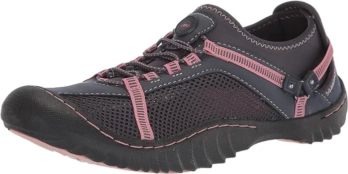 JBU Women's Tahoe Water-Ready Shoes, Dark Lavender/Brick, 6 M