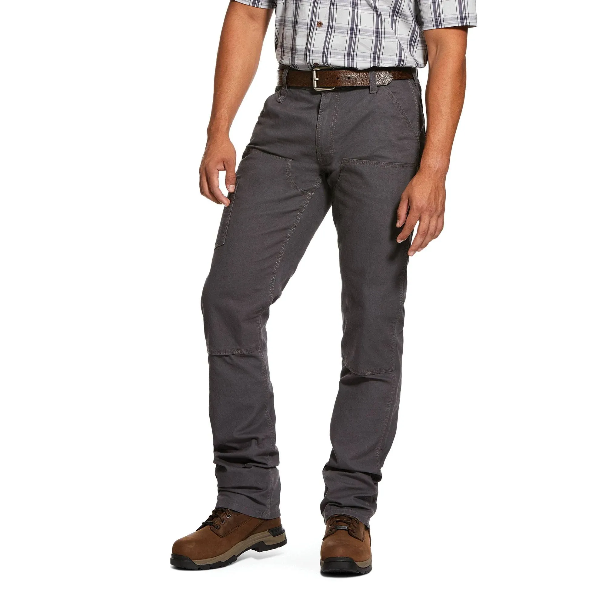 "Ariat Men's Rebar M4 DuraStretch Made Tough Double-Front Straight Leg Pant"