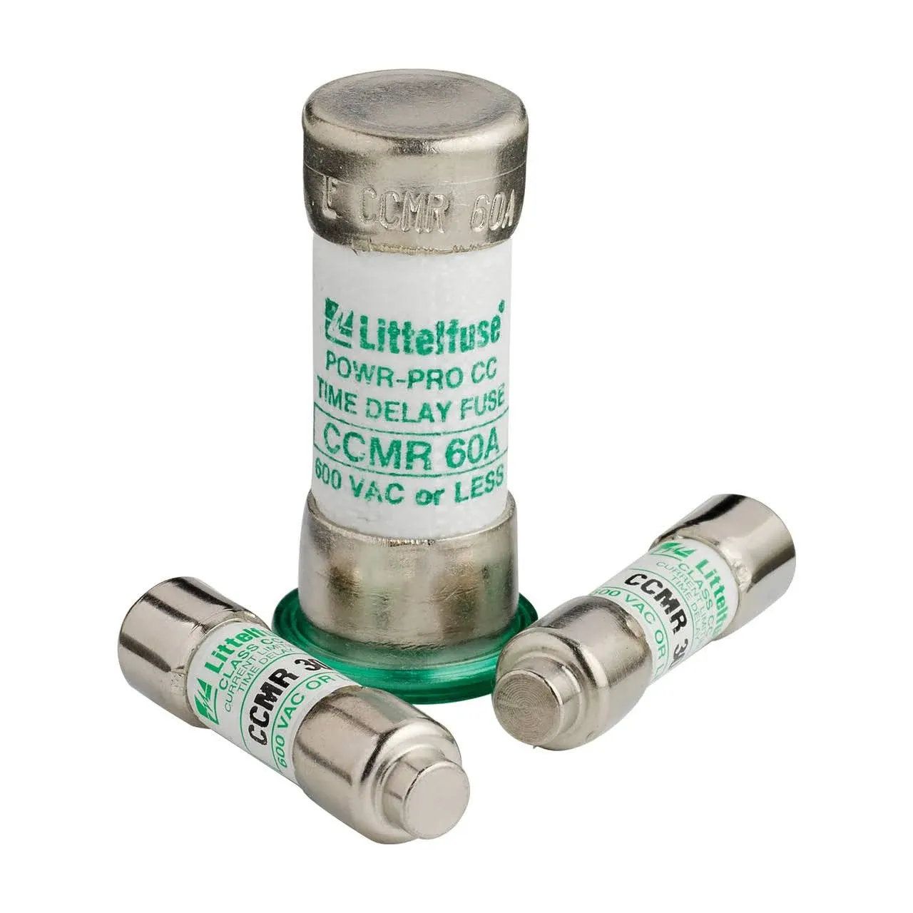 Littelfuse CCMR020.TXP Class CC Fuse, Time Delay, RoHS, 600V, 20 Amp (Pack of 10)