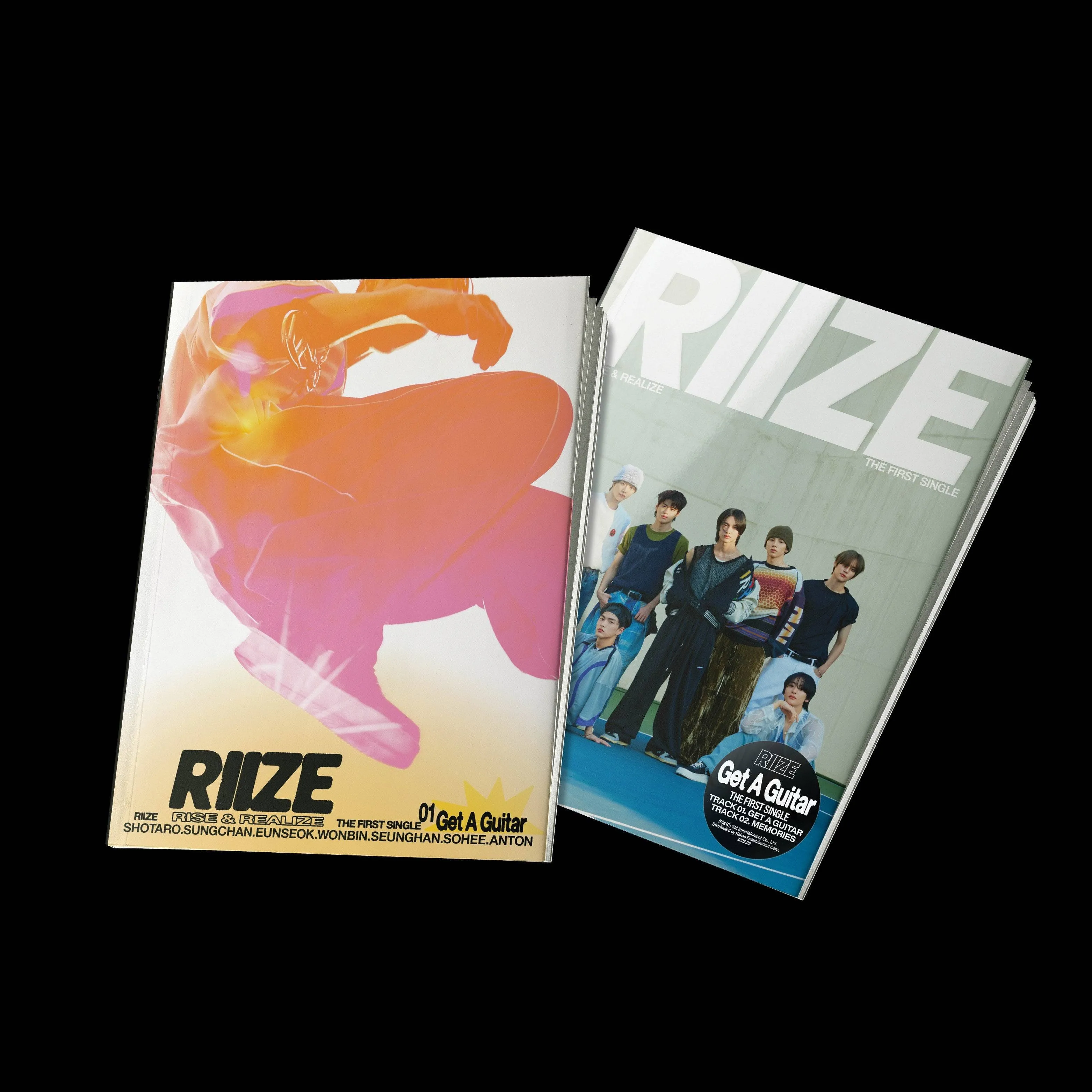 RIIZE, 1st Single  'Get A Guitar' (Physical CD)