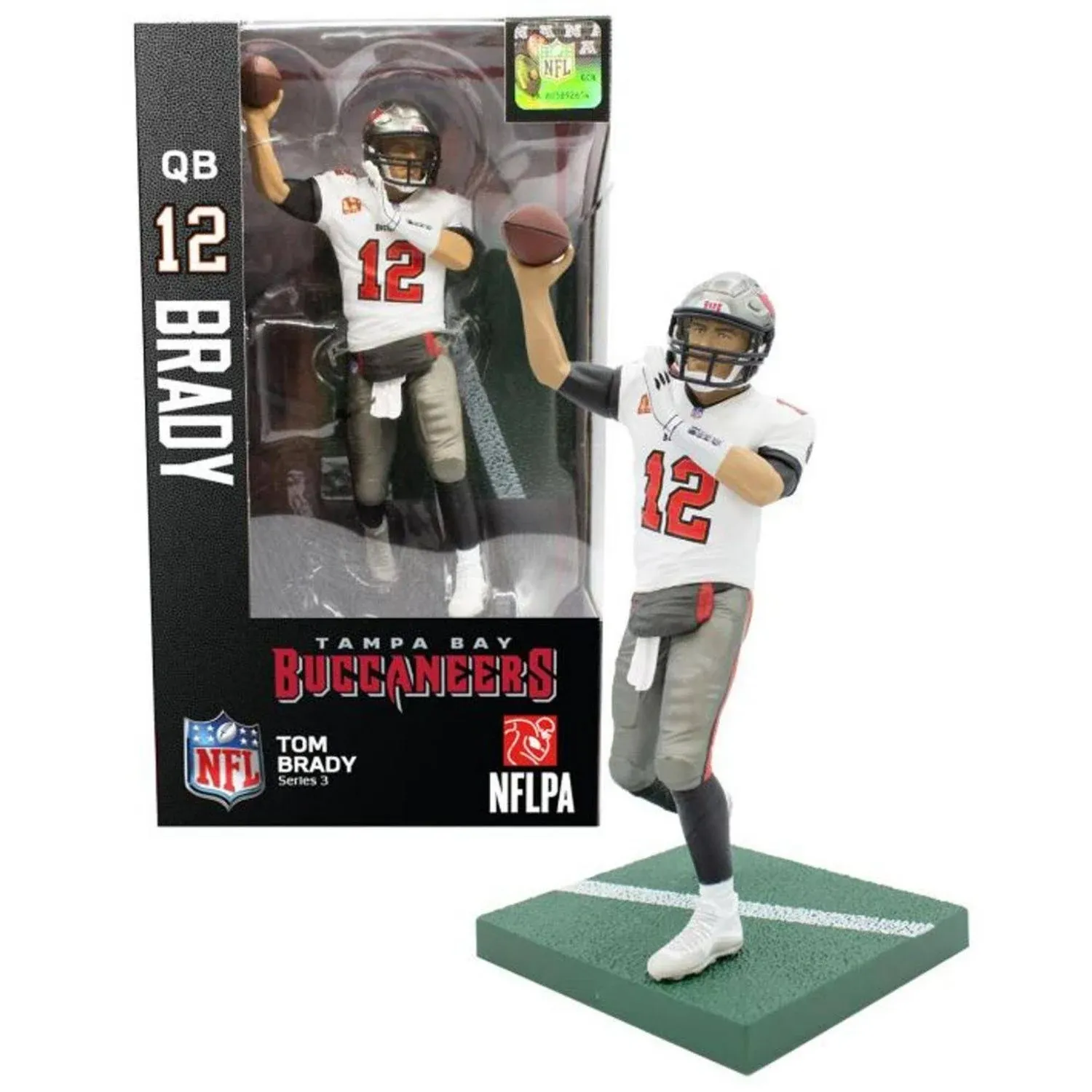 Imports Dragon Tom Brady (Tampa Bay Buccaneers) NFL 6" Figure Series 3