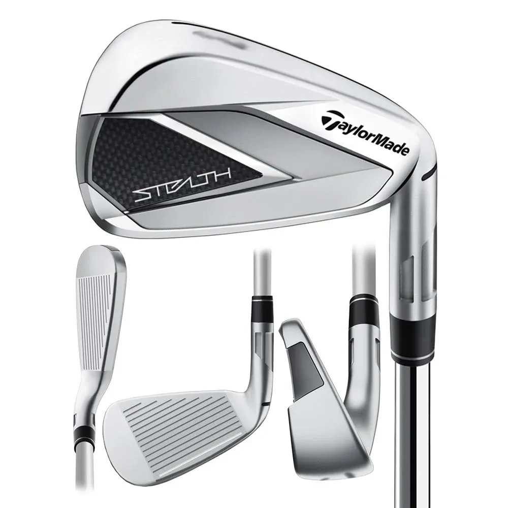 TaylorMade STEALTH 5-PW, AW Iron Set Golf Clubs - Stiff Flex - Graphite Shaft