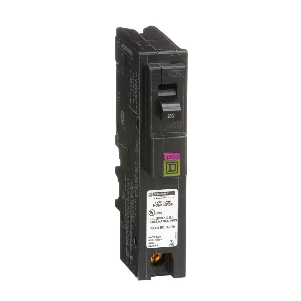 Square D HOM120PDF Miniature Circuit Breaker