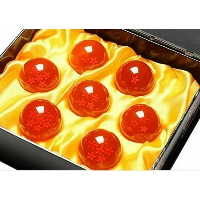 Dragon Ball Z Crystal Dragon Balls 7 Stars 7pcs Anime 3.5cm Dragon Balls