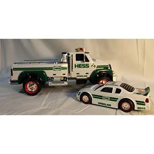 Good Condition 2011 Hess Toy Truck And Race Car In Box