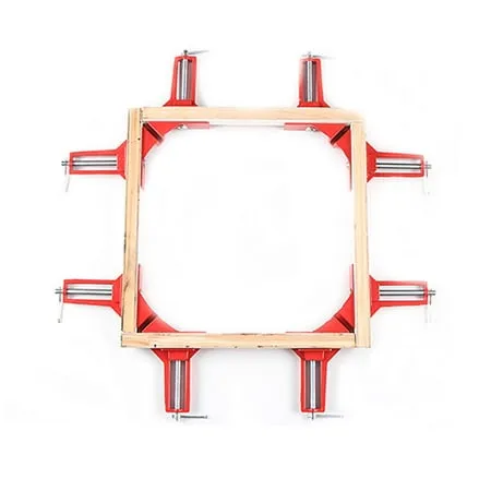 GeweYeeli 90 Degree Frame Reinforce Metal Clamps Right Angle Clip Corner Holder Wood Working Hand Kit Tool