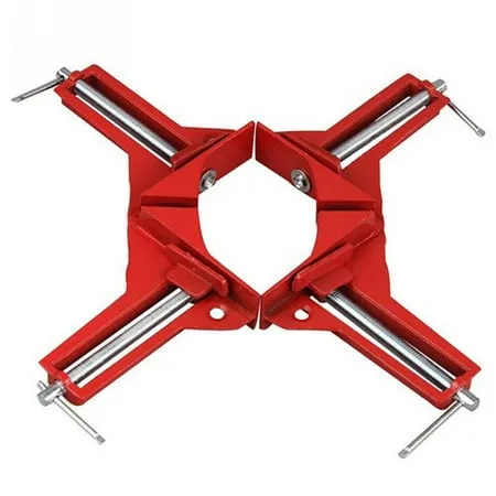 GeweYeeli 90 Degree Right Angle Clamp Mitre Clamps Corner Clamp Picture Holder Woodwork Right Angle Woodworking Tool