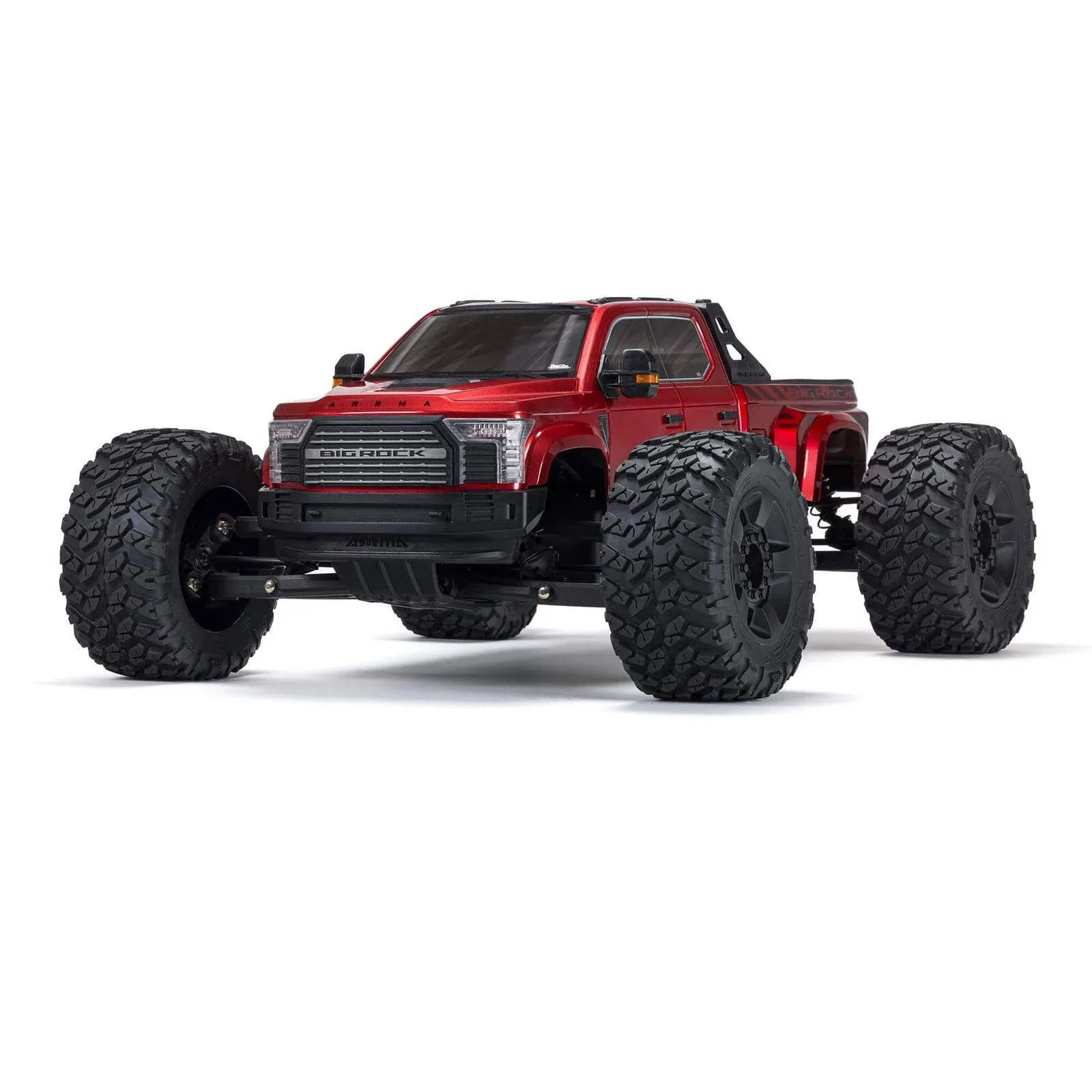 Arrma ARA7612T2 Big Rock 6S BLX 1/7 RTR 4WD Electric Brushless Monster Truck Red