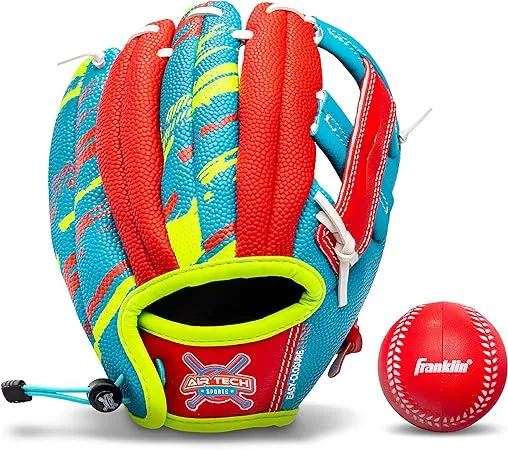 Franklin Sports Air Tech Adapt Series 8.5" Teeball Glove: Right Handed Thrower